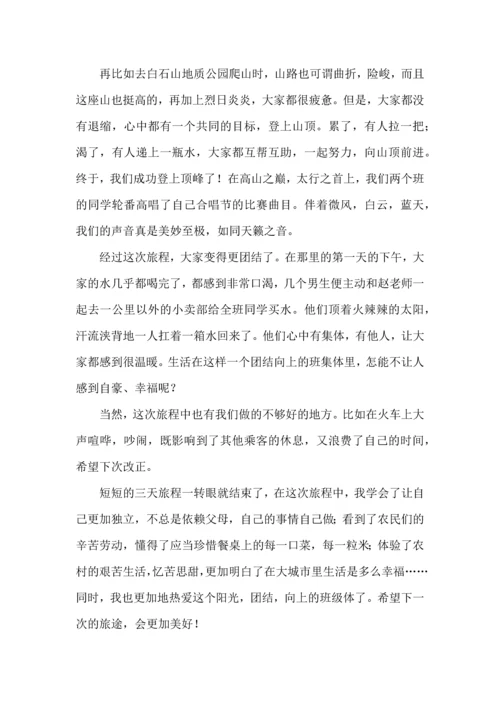 初中劳动实践活动心得体会.docx