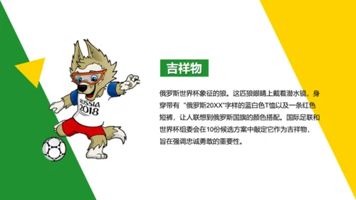 为世界杯足球比赛喝彩通用PPT模板