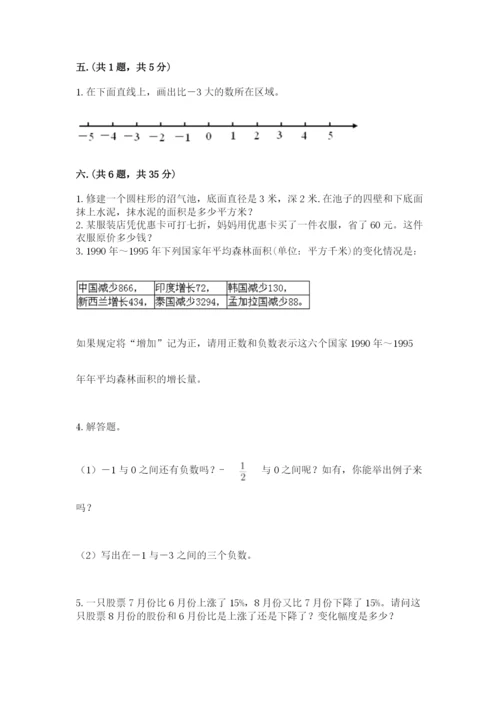 浙教版数学小升初模拟试卷【基础题】.docx