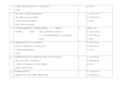 就业工作考核评分表-.docx