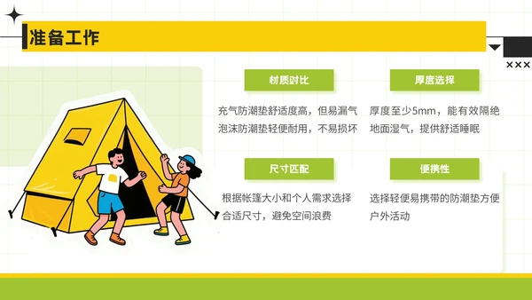 黄绿色潮流风暑期旅游计划模板