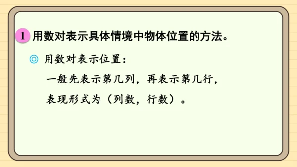 人教版五上第二单元第3课时  整理和复习 课件