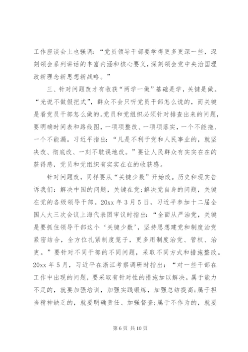 党支部班子问题清单及整改措施方案.docx