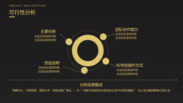 金叶子创业融资计划书商业通用PPT模板