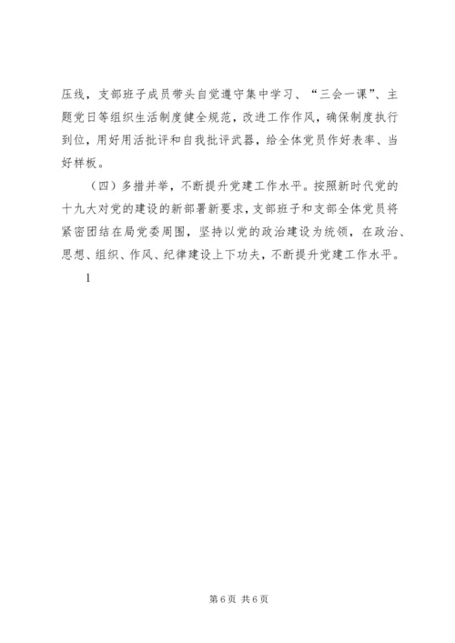 支部班子组织生活会检视剖析材料.docx