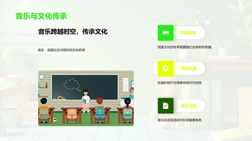 音乐教学概述PPT模板