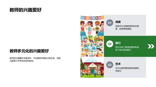 教师生活展示