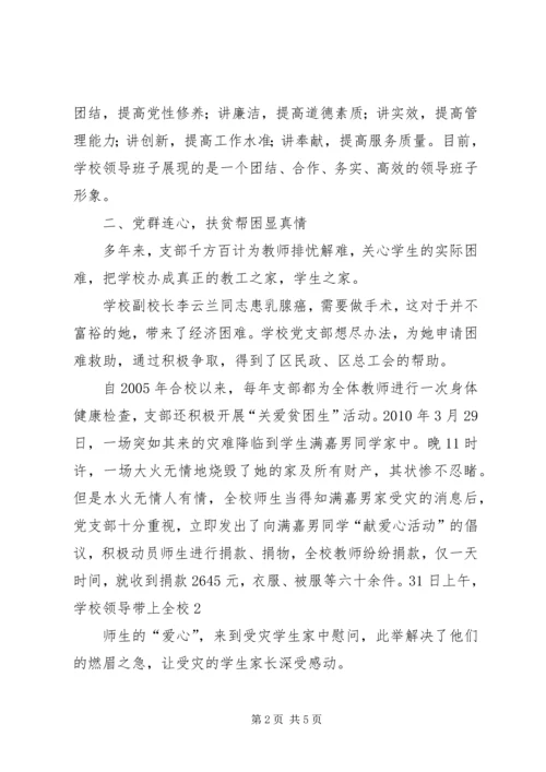 浅谈党政班子团结协作 (2).docx