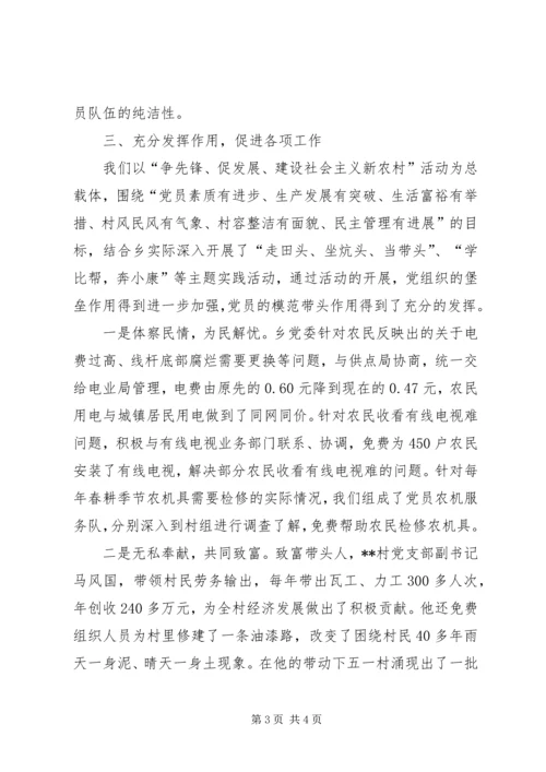 夯实基础发挥作用推动新农村建设进程.docx