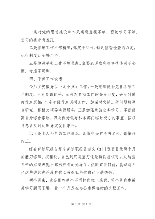 综合部述职报告范文3篇.docx