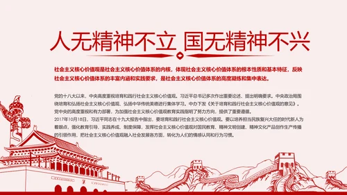 社会主义核心价值观宣讲主题教育微党课PPT