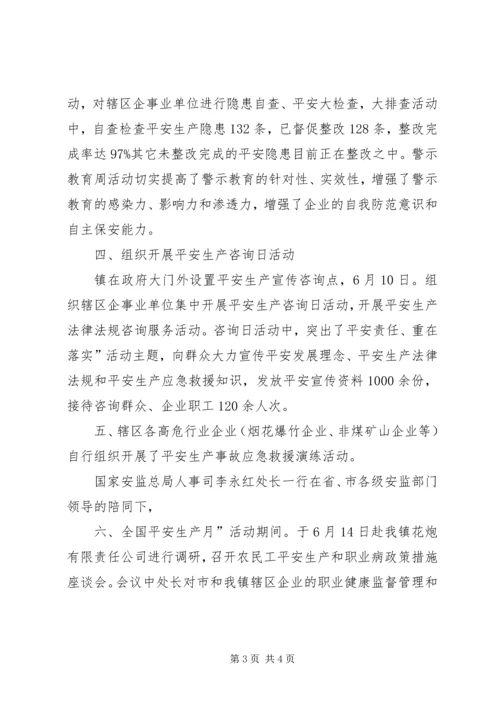乡镇安全文化组织汇报.docx