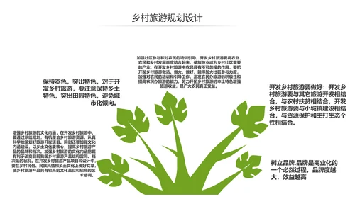乡村旅游规划新农村建设详细解读PPT模板