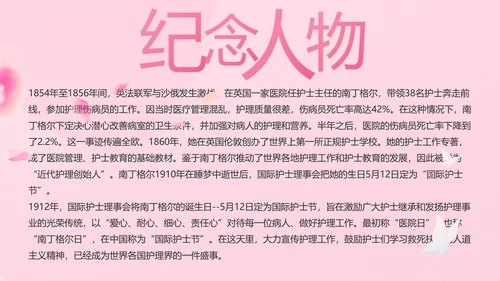 5.12国际护士节活动主题演讲PPT