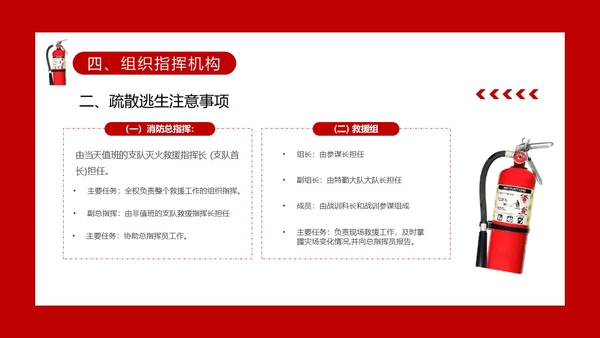 红色主题建筑倒塌救援处置与救援