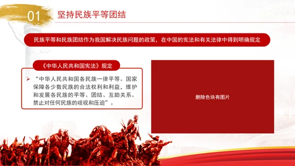 2024年党的民族政策解读党员党课PPT