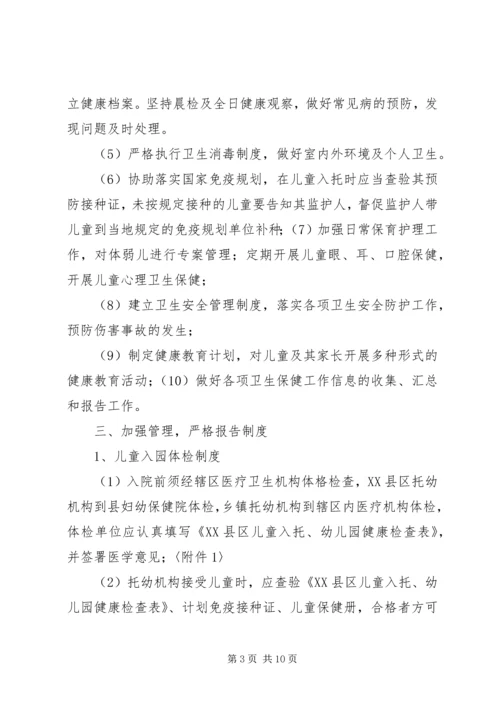 公民个人举办托幼机构管理办法(XX市教育局卫生局物价局公安局 (2).docx