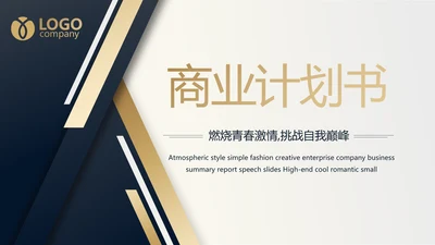 金色稳重大气商业计划书创业融资PPT动态