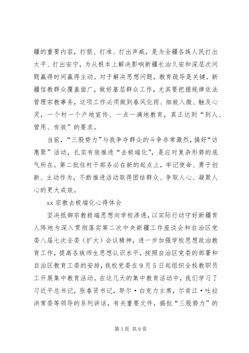 学习去宗教极端化心得体会 (2).docx