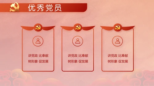 中国共产党的光辉历程红色传承教育活动PPT