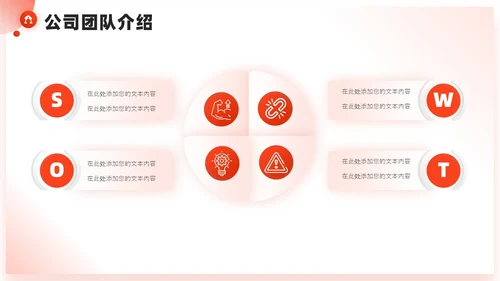 红色微粒体商业计划书PPT模板