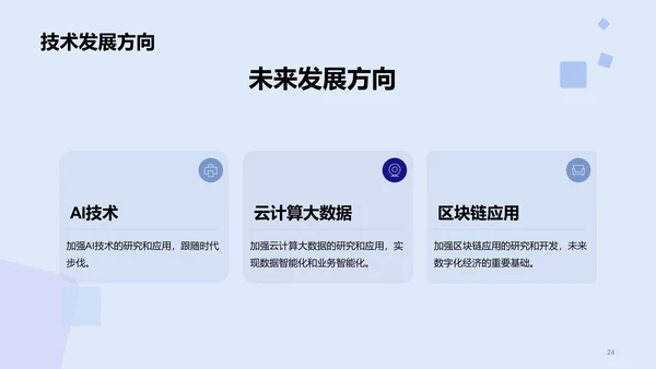 蓝色创意技术团队负责人竞聘述职PPT模板
