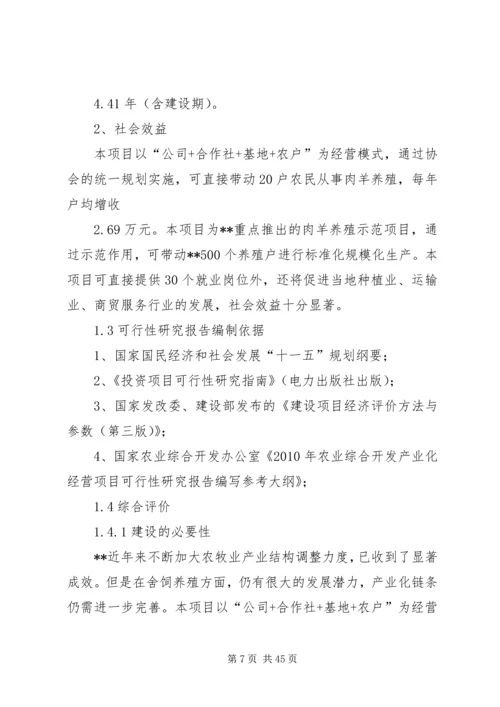 羊叉河综合方案可行性研究报告 (3).docx