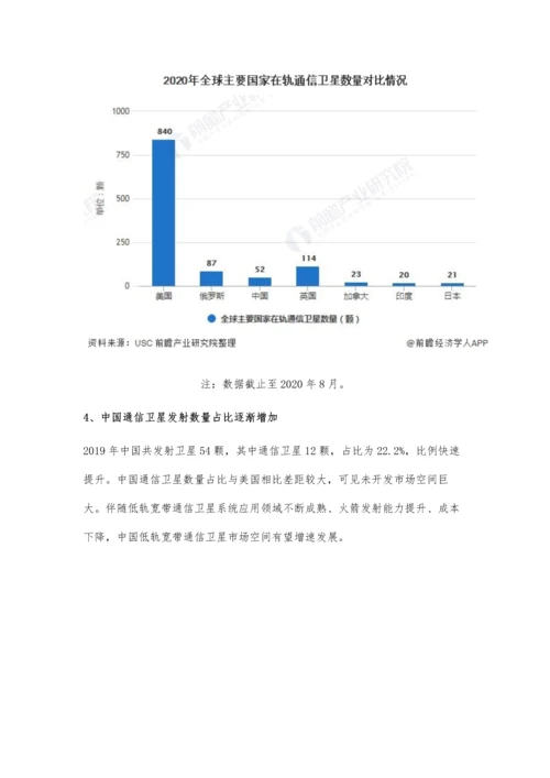 中国通信卫星行业市场现状及发展前景分析-低轨通信卫星市场有望快速发展.docx