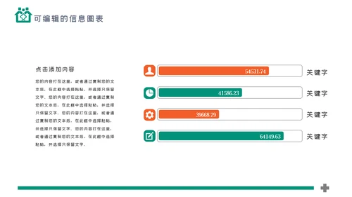 简约社区医疗保险保障工作总结ppt模板