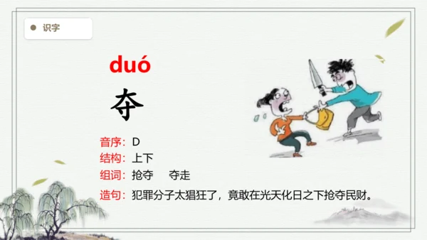 【2024秋季学期教材】26.手术台就是阵地   生字识记课件