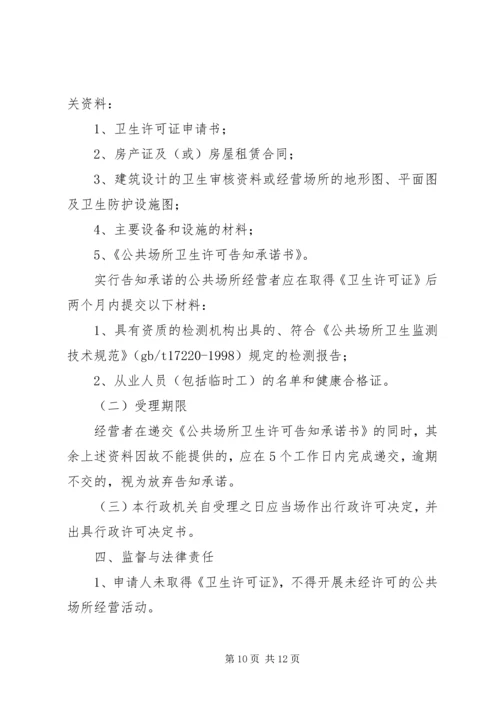 公共场所承诺书精编.docx