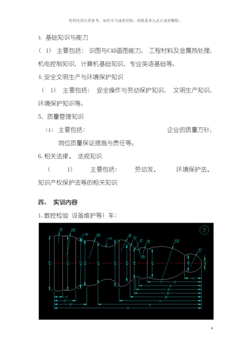 数控实训报告技术职业学院模板.docx