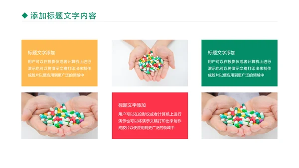 医疗医学药丸研究工作汇报PPT模板