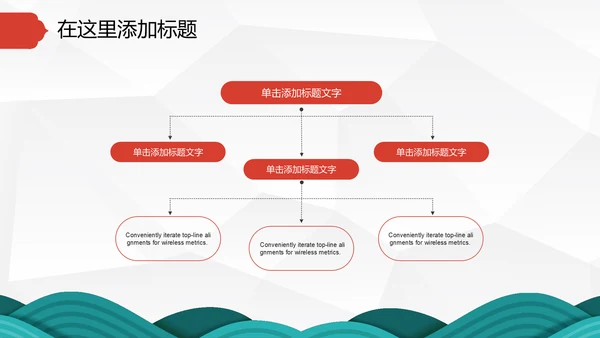 中国红喜庆年终总结新年工作计划通用PPT模板