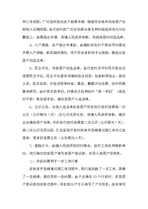 2017年个人精准扶贫调研报告