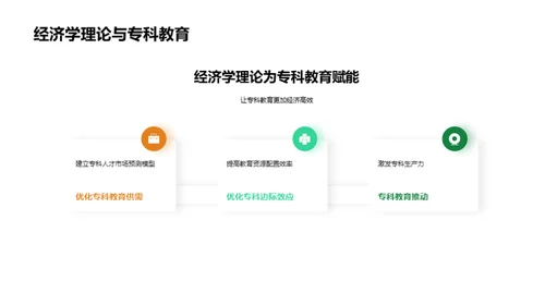 专科教育经济模型