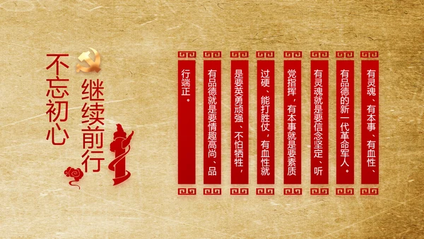 党支部党史学习教育工作总结动态PPT模板
