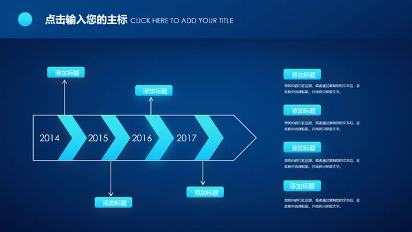蓝色科技2020年终总结新年计划述职报告PPT