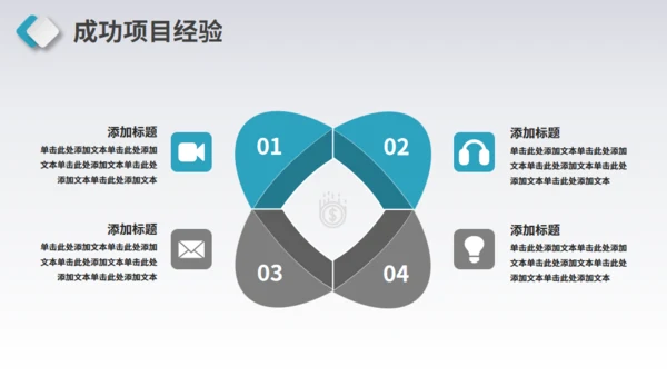 简约商务工作总结计划通用PPT模板