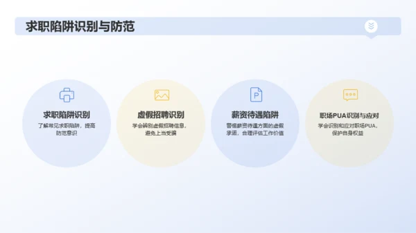 蓝色创意春季招聘求职指南PPT模板