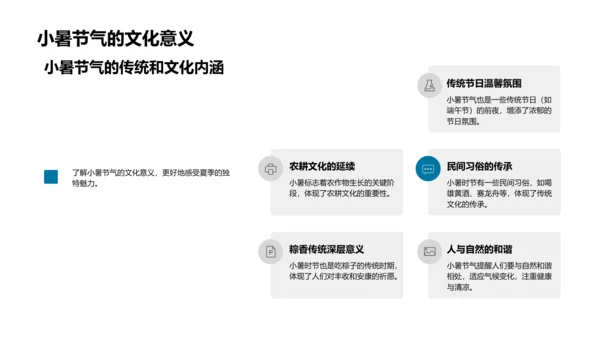 小暑节气讲座PPT模板