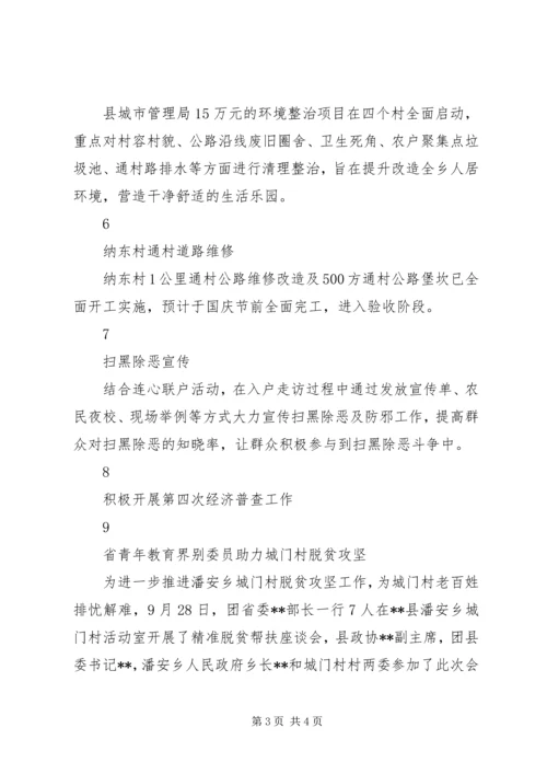 乡镇政府工作一周工作小结.docx