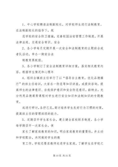 学校园周边环境综合治理与平安校园创建工作的调研报告.docx