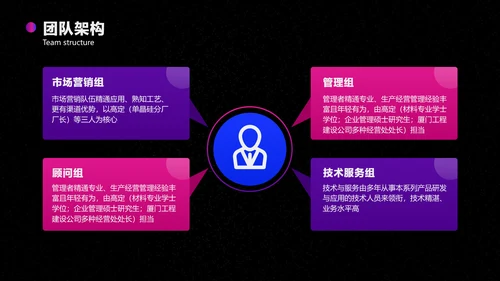 色紫炫酷科技风行业商业计划书