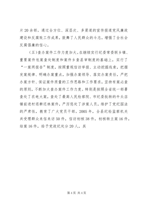 市纪委在党代会上的工作报告 (4).docx