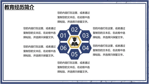 研究生复试面试个人介绍简历通用PPT模版
