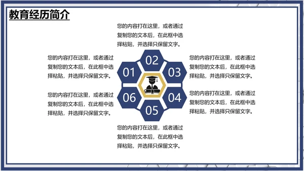 研究生复试面试个人介绍简历通用PPT模版