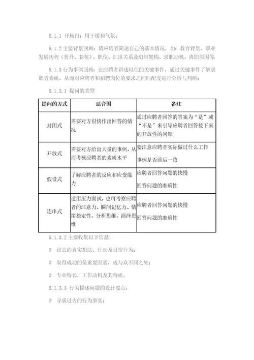 有效招聘地方法与技巧