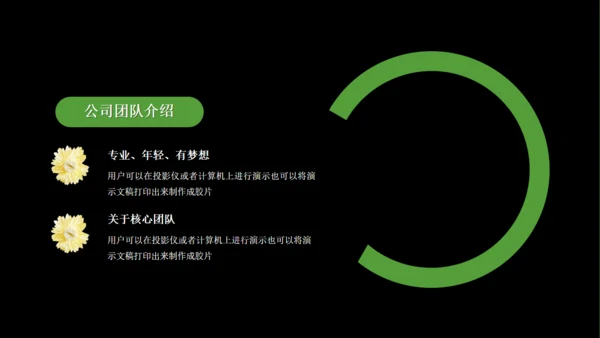 商业BP创业融资计划书通用PPT模板