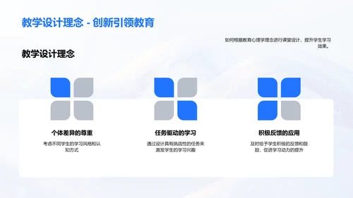 教育心理助力教学PPT模板